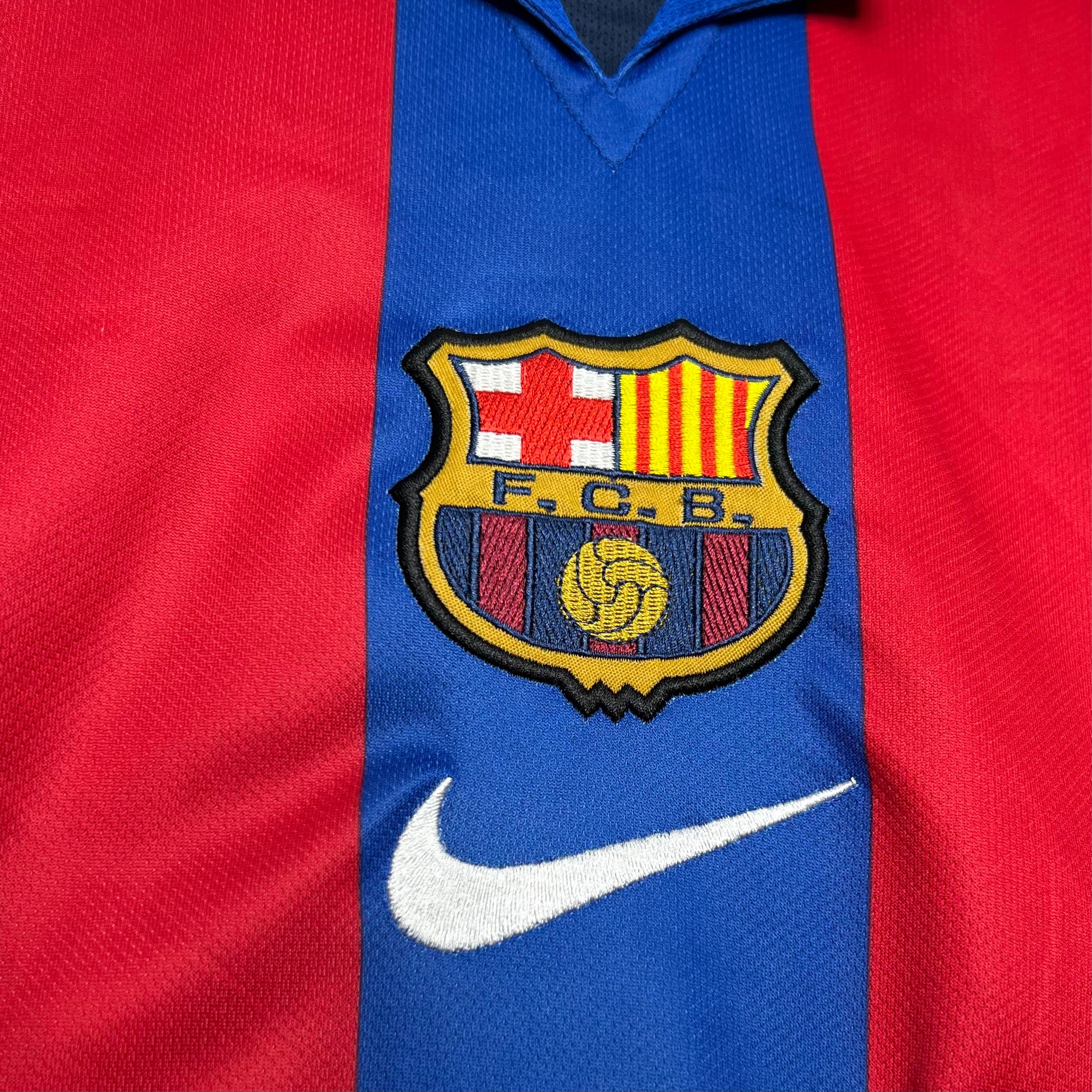 FC Barcelona 2001-02 Home Kit