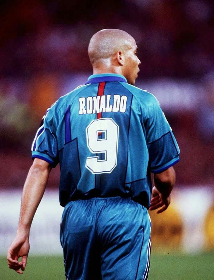 Barcelona Kit jersey 1996/97 ronaldo shirt at Barcelona