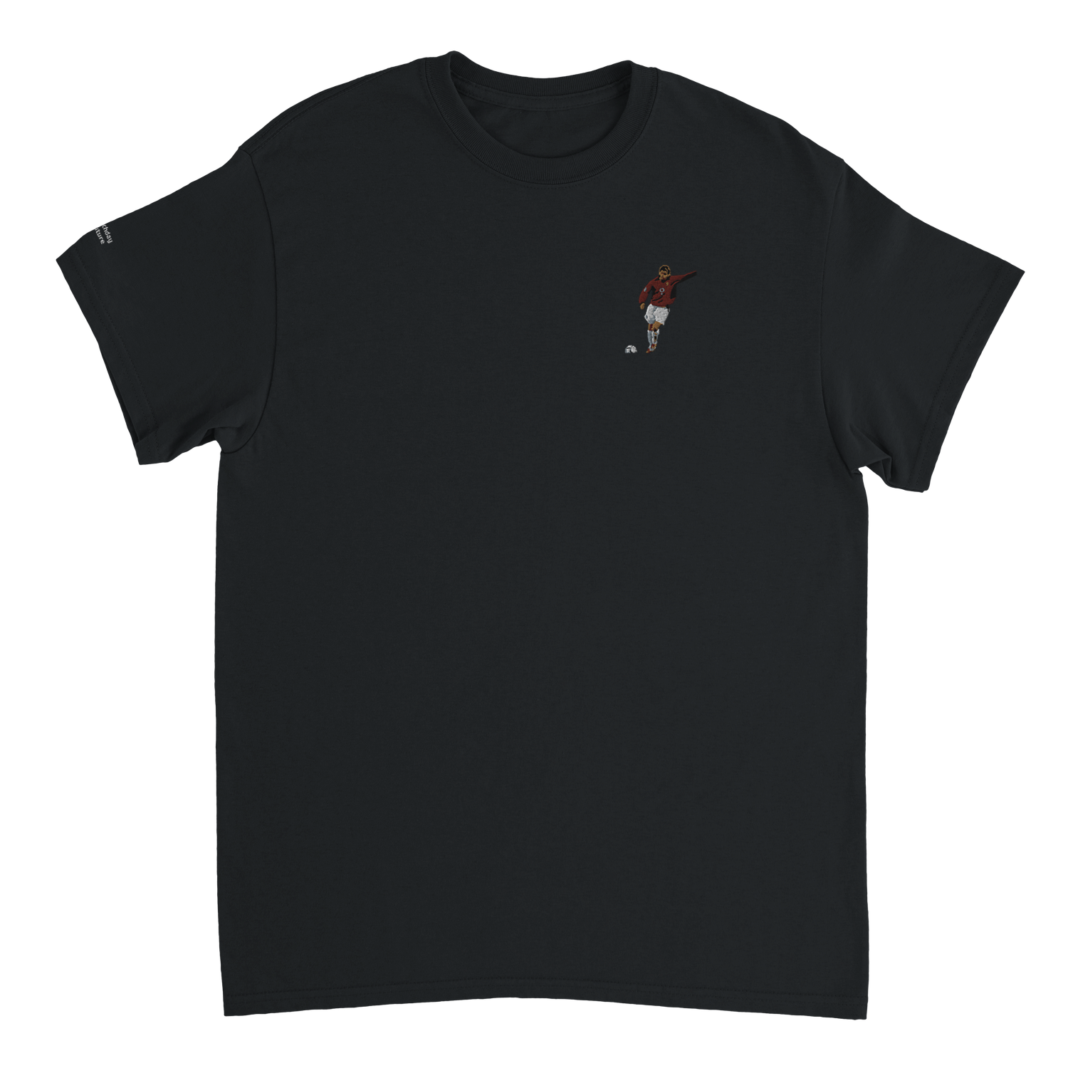 "Beckham Free Kick" Embroidered Tee