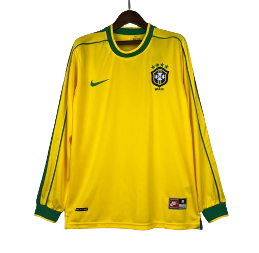 Brazil 1998 Home Kit Long Sleeve