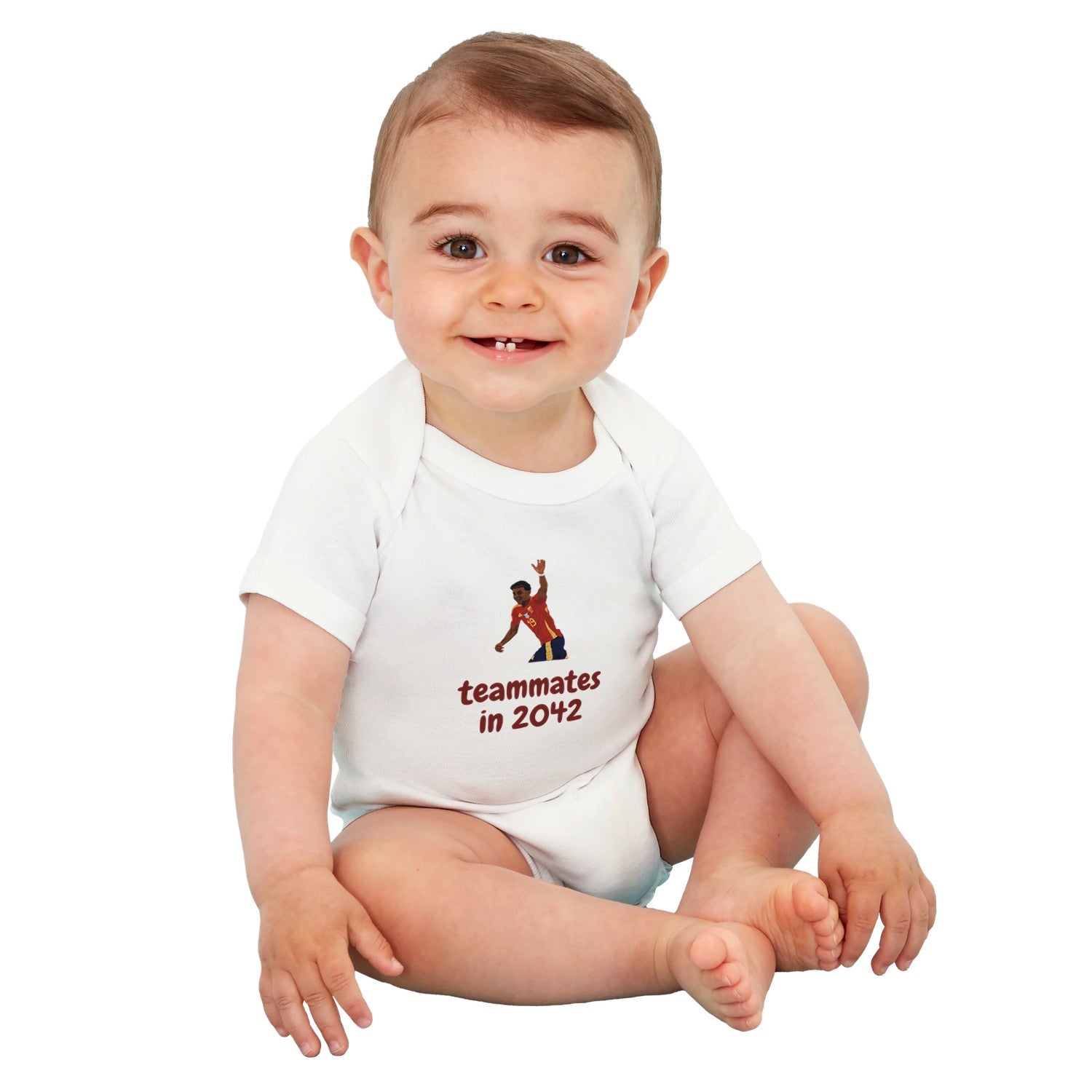 "Lamine Yamal" Baby Short Sleeve Bodysuit