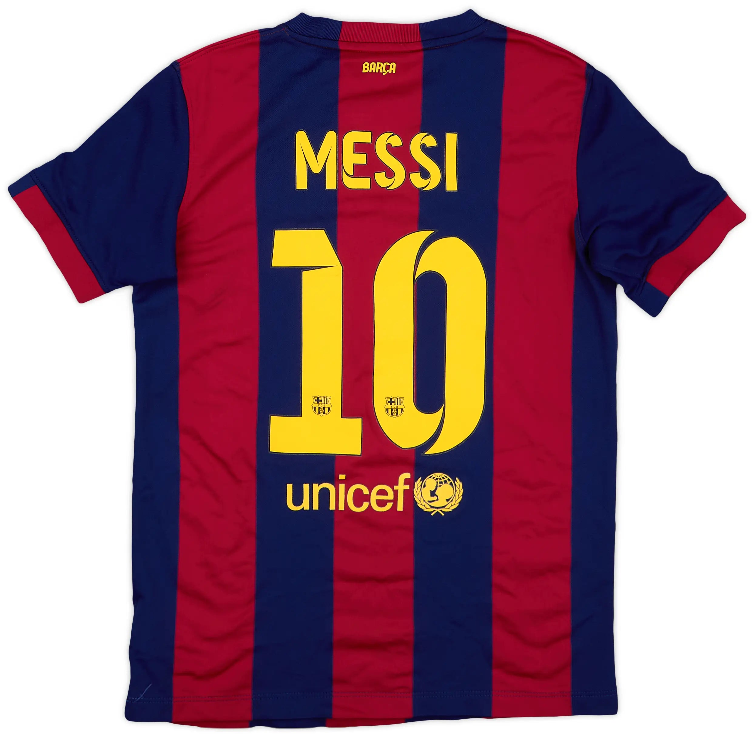 FC Barcelona 2014/15 (Home) w/ La Liga badge