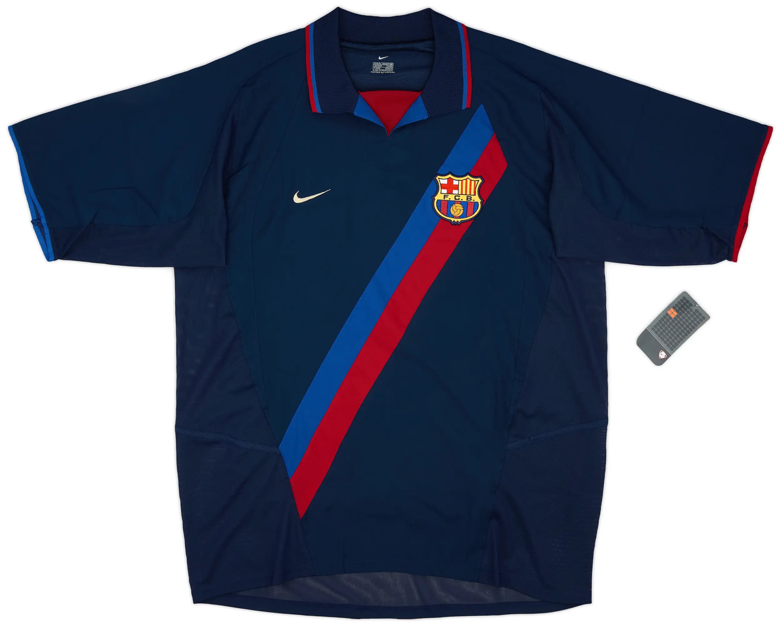 2002-03 Barcelona Player Issue Away Shirt 