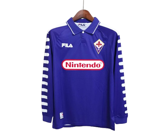 Fiorentina 1998/99 Home Kit Long Sleeve