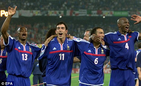 Euro 2000 France Home Kit