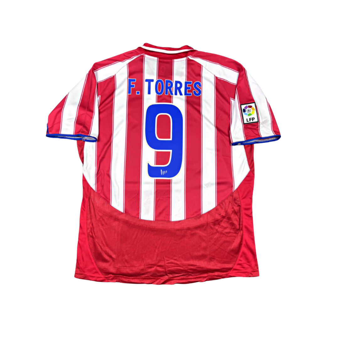 Atletico Madrid 2003/04 (Home) w/ La Liga badge