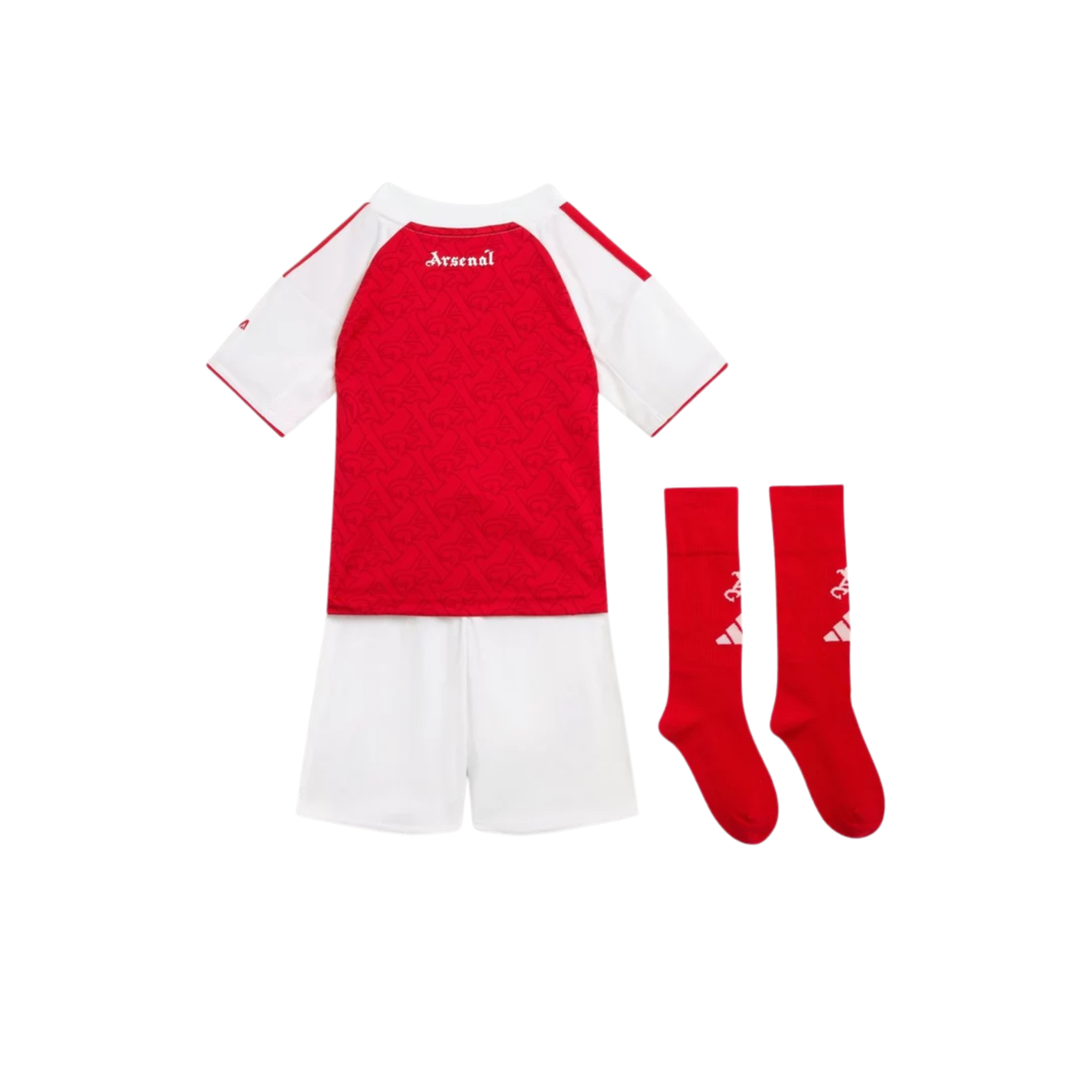 Arsenal 2025/26 home kit kids