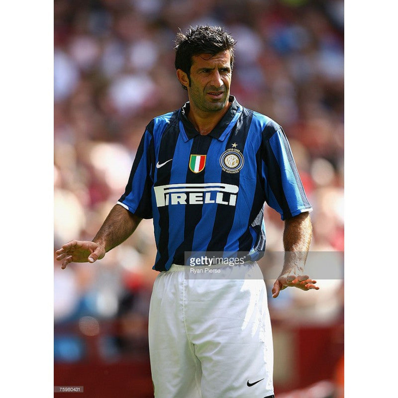 Inter Milan 2007/08 home kit Luis Figo