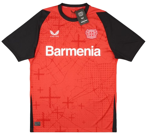 Leverkusen 2024-25 home kit