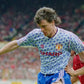 Manchester United 1990 1991 away kit blue