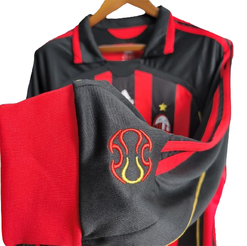 AC Milan 2006/07 Home Kit Long Sleeve