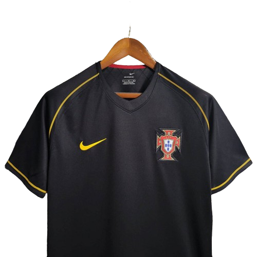 Portugal 2006 Away Kit Black