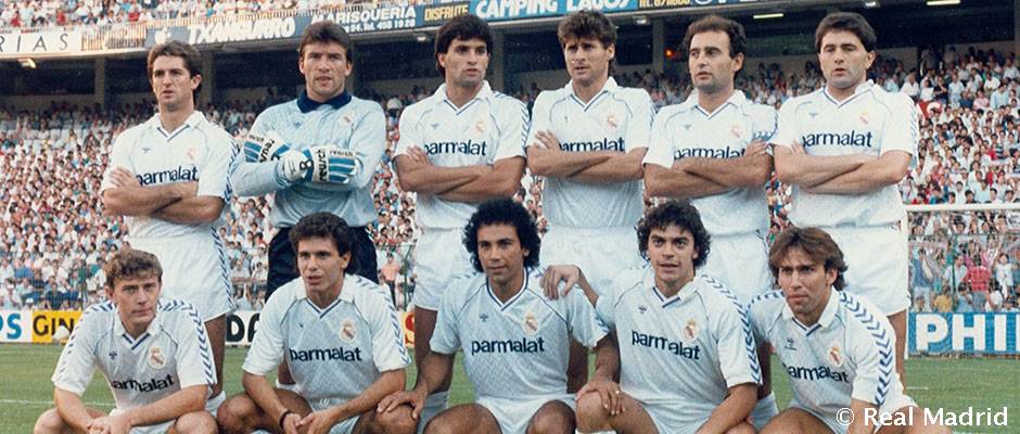 Real Madrid 1987/88 home kit