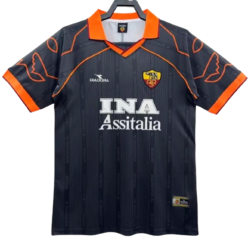 AS Roma 1999-00 Third Kit Black