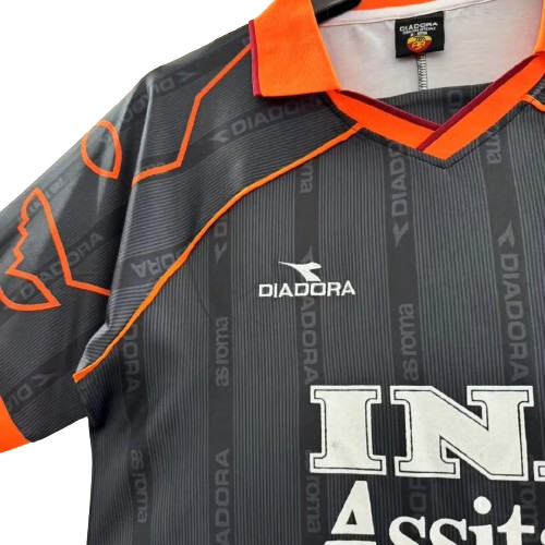 AS Roma 1999-00 Third Kit Black