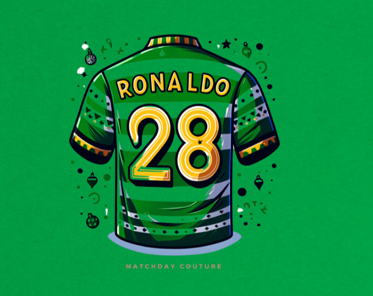 "Ronaldo Xmas" Tee - Exclusive 2024 Holiday