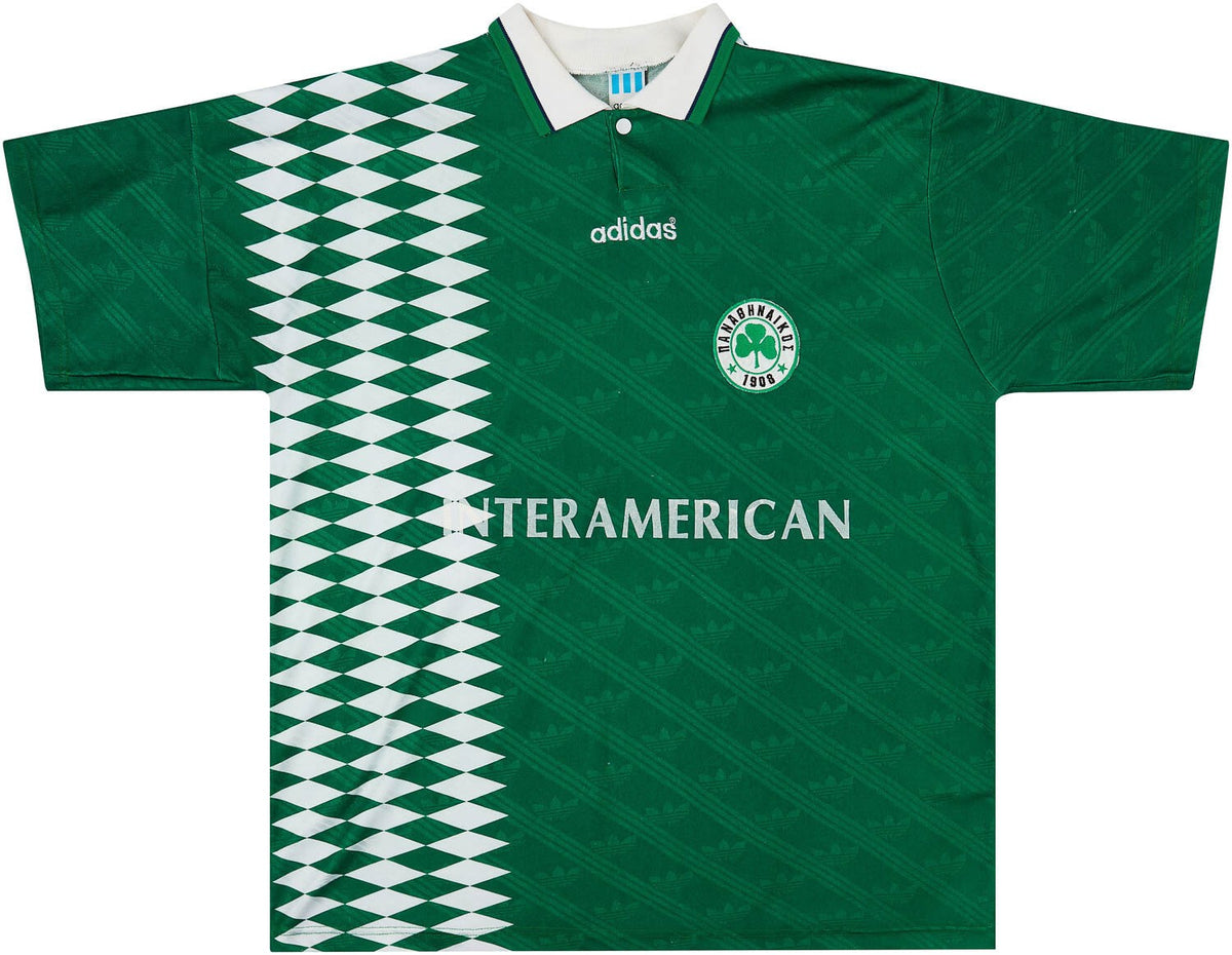 Maillot Panathinaikos 2000-2002 - Taille S, Occasion, Pour Collectionneurs Football