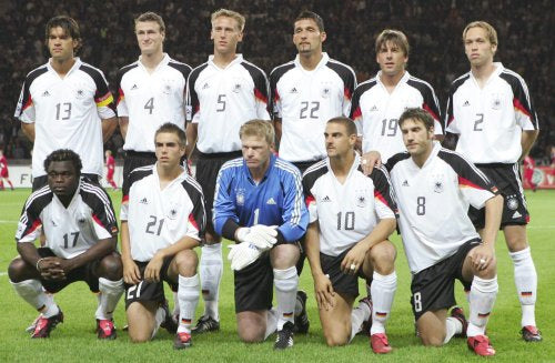 Germany XI Squad in Euro 2004 Portugal