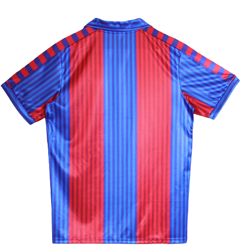 FC Barcelona Spain La Liga 1991-92 kit season at best price. Shop now your retro football kits in Glamour Soccer Store. Original quality and printing.