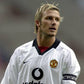 David Beckham 2003 Manchester United as captain in his last season