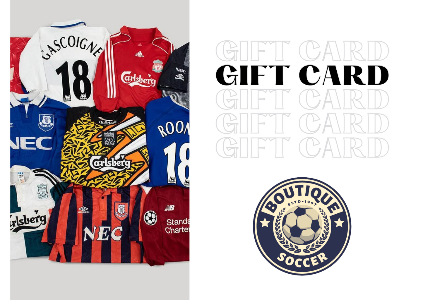Boutique Soccer Gift Card