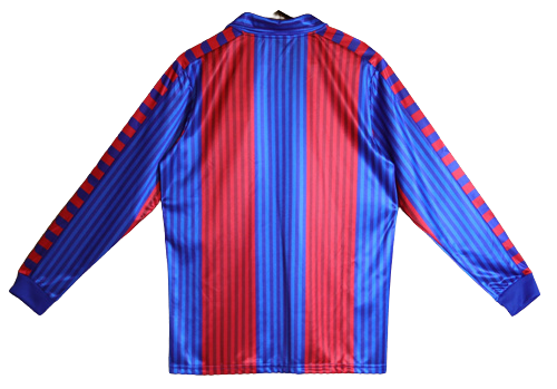 FC Barcelona Spain La Liga 1991-92 kit season at best price. Shop now your retro football kits in Glamour Soccer Store. Original quality and printing.