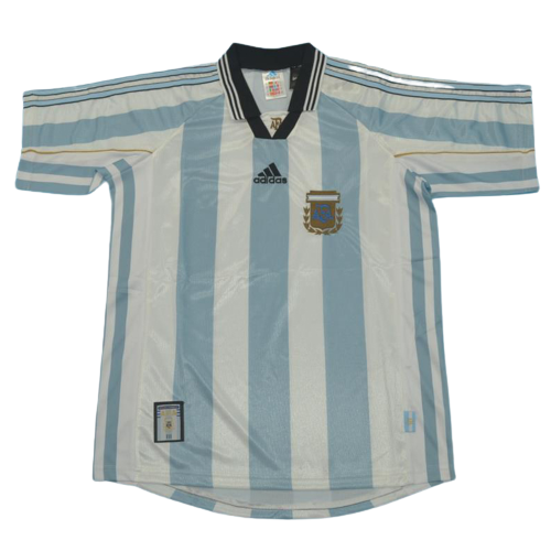 Argentina Retro Jersey from 1998 world cup season, Adidas kit, football jersey