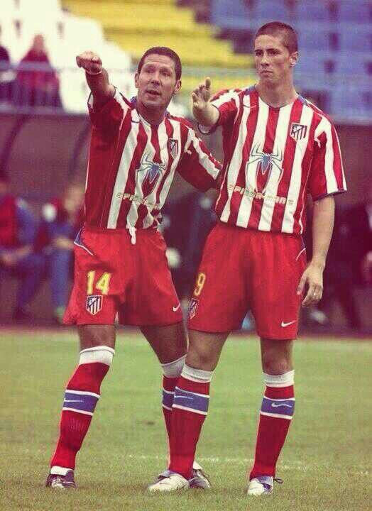 Atletico Madrid Home Jersey 2004-05 Spider Man