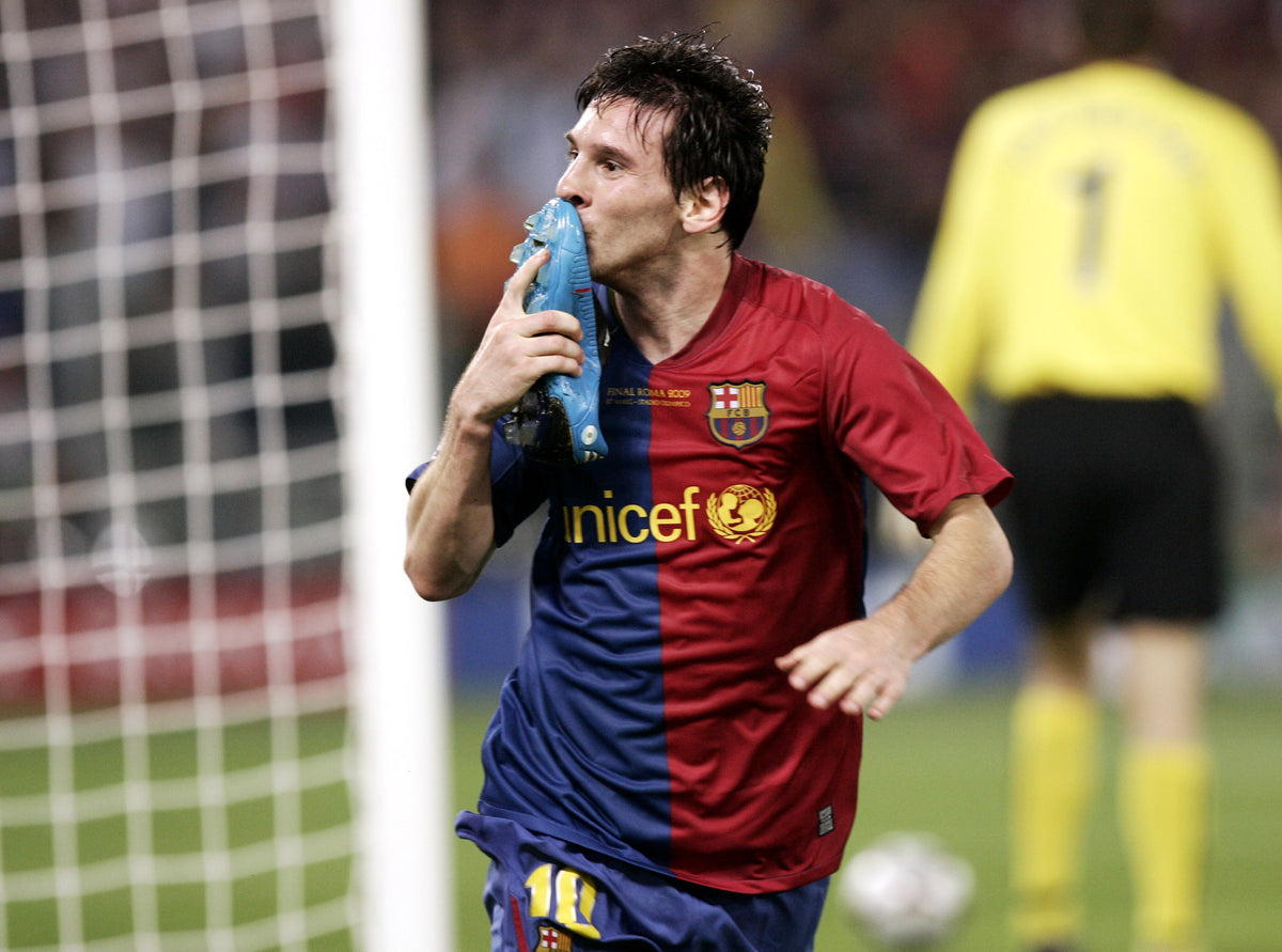 Messi iconic celebration