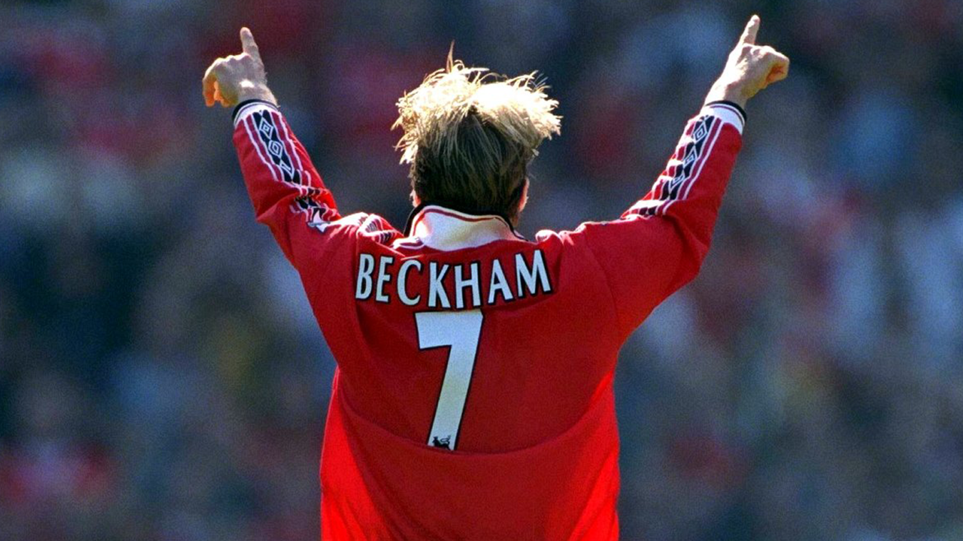 Beckham Manchester United 1998/99 Kit Home