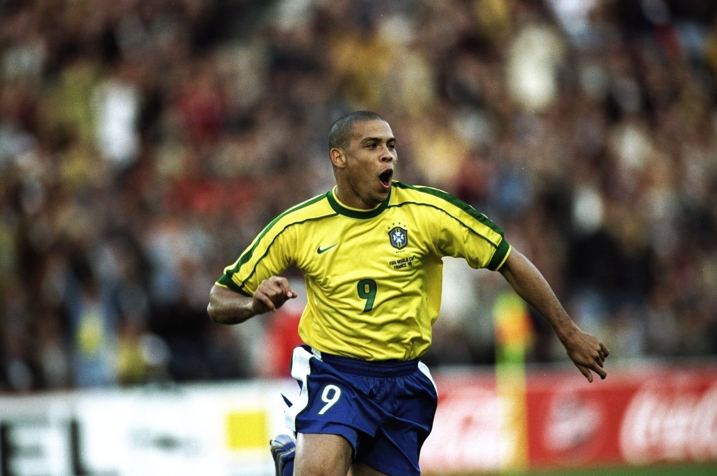 Brazil 1998 Home Kit Ronaldo