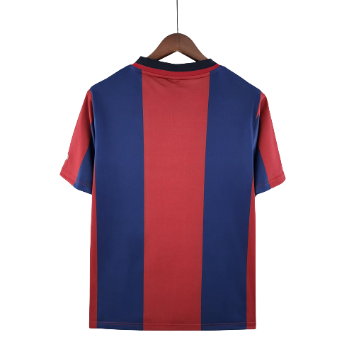 FC Barcelona Spain La Liga 1998-99 kit season at best price. Shop now your retro football kits in Glamour Soccer Store. Original quality and printing.