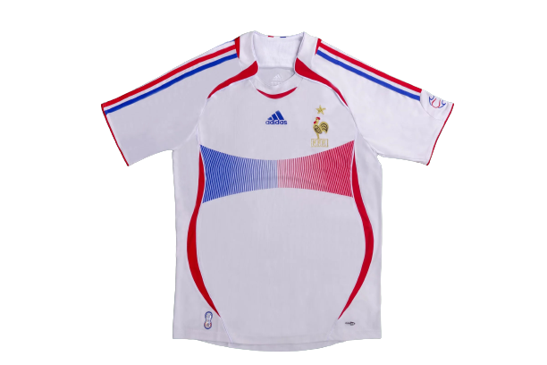 France National Team 2006 World Cup kit season at best price. Shop now your retro football kits in Glamour Soccer Store. Original quality and printing.