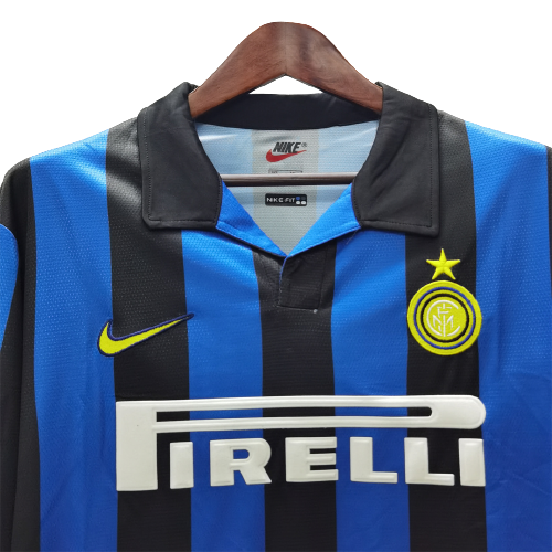 Inter Milan No2 Vrsaljko Home Long Sleeves Jersey