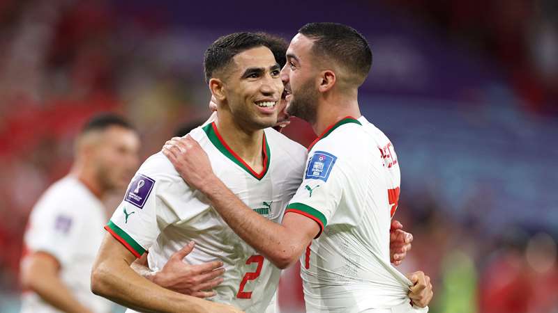 Morocco Kit Away Jersey Hakimi Ziyech