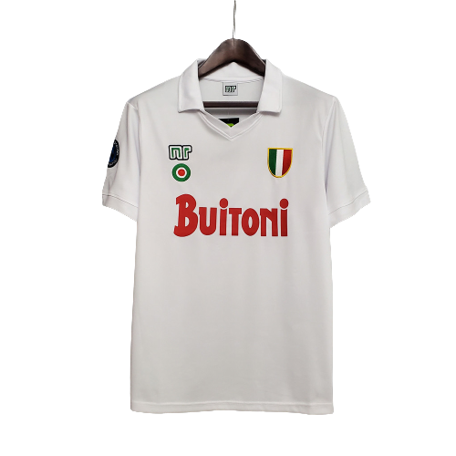 Napoli 1987-88 Away Kit white