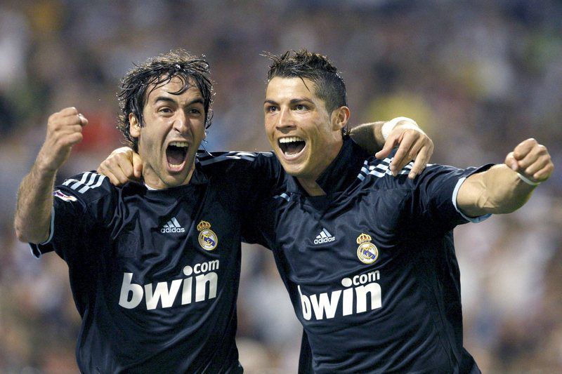 Ronaldo y Raúl 2009-10 Real Madrid